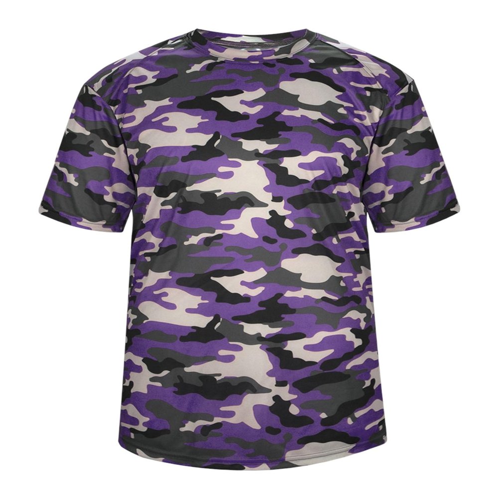Camo Tee Purple Camo 2X-Large