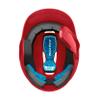 Easton | Z5 2.0 Batting Helmet with Jaw Guard | Baseball | Senior (7 1/8" - 7 1/2") | Matte Red view 3