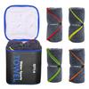 4Monster 4 Pack Microfiber Camping Towel Quick Dry, Super Absorbent Travel Towel with Waterproof Bag, Lightweight Boat Towel for RV, Sport, Gym, Beach, Pool, Swim,Family Trip view 1