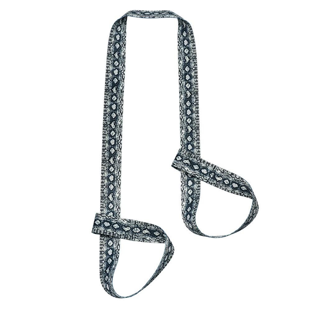 ZOOEASS Yoga Mat Strap, Adjustable Durable Yoga Mat Carrier & Stretching Strap, 5.9feet, Multiple Color Choices (Snake Pattern,5.9feet)