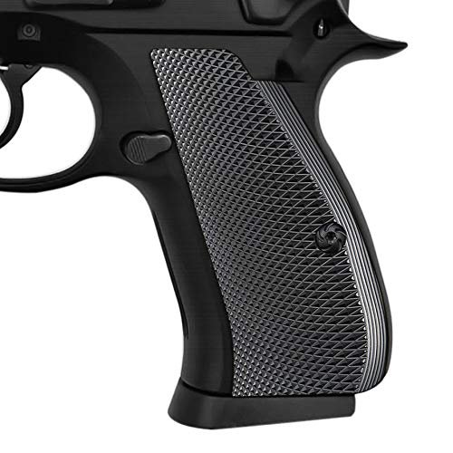 Cool Hand Aluminum Grips for CZ 75/85 Compact, CZ P-01, P100, C100T100, PCR, CZ 75 D, Screws Included, SPC-PN-AM