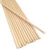 ZSHJGJR 31.5 Inch Wooden Arrow Shaft Handmade Shaft OD 8mm Bare Raw Shafts with Nock for DIY Practice Targeting Arrow 12/24 Pieces (24 pcs) view 2