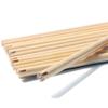 ZSHJGJR 31.5 Inch Wooden Arrow Shaft Handmade Shaft OD 8mm Bare Raw Shafts with Nock for DIY Practice Targeting Arrow 12/24 Pieces (24 pcs) view 4