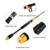 Alomejor Telescopic Fishing Rod Fishing Pole Rods Portable Fishing Rod for Fishing Saltwater Freshwater view 4