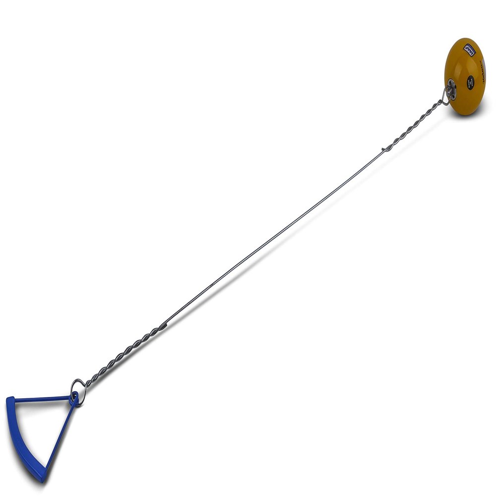 Nelco Turned Steel Competition Hammer - 4.00 kg - 95 mm - IAAF - Yellow