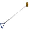 Nelco Turned Steel Competition Hammer - 4.00 kg - 95 mm - IAAF - Yellow view 1