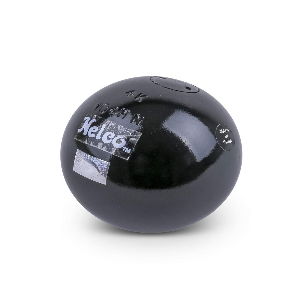 Nelco Turned Iron Competition and Training Shot - 4.00 kg - 104 mm