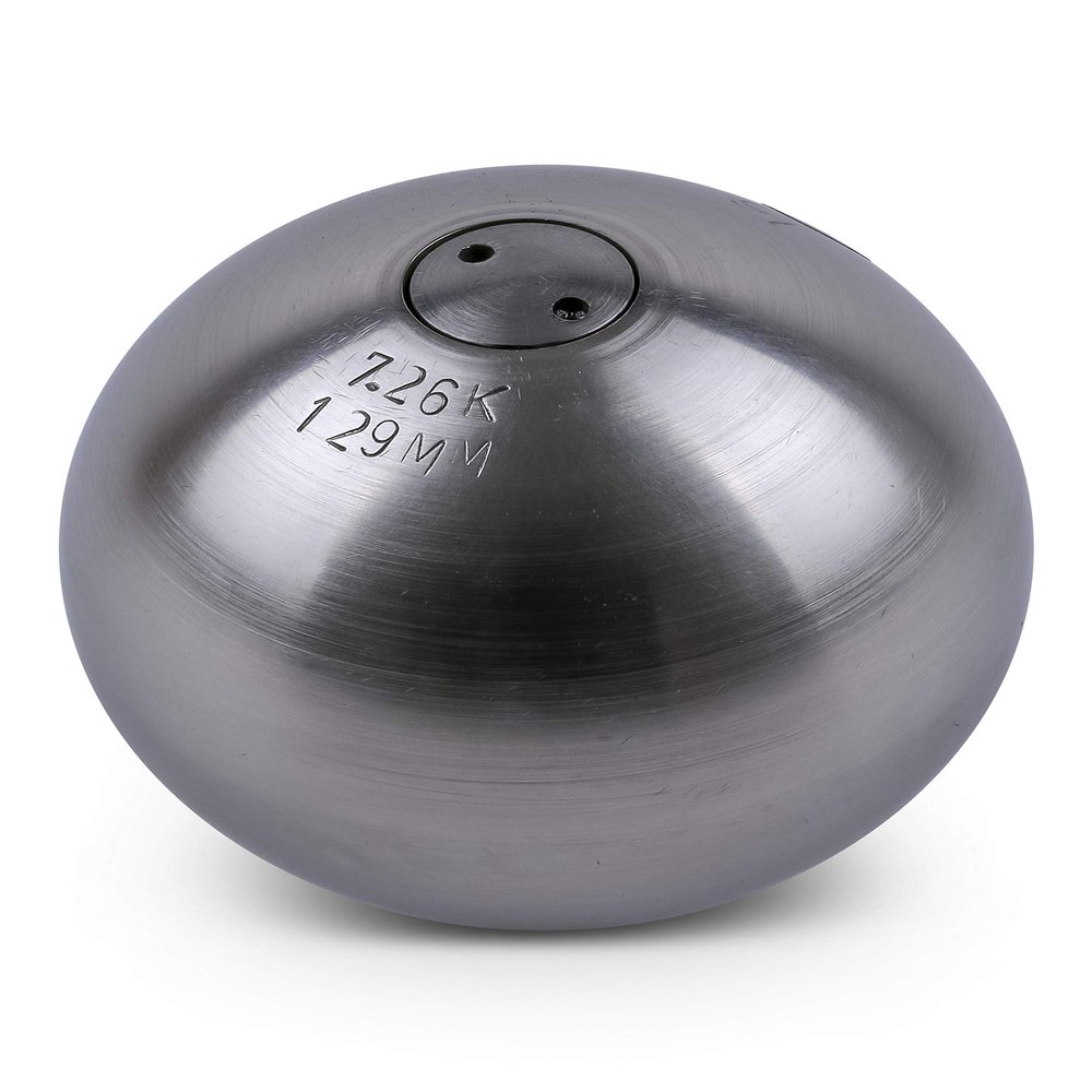 Nelco Stainless Steel Competition Shot - 7.26 kg - 129 mm - IAAF
