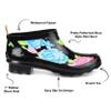 Journee Collection Women's Rainer Rain Boot, Floral, 7.5 view 2