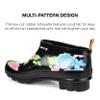 Journee Collection Women's Rainer Rain Boot, Floral, 7.5 view 4