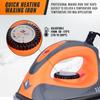RaceWax Ski & Snowboard Waxing Iron - Wax Iron - Adjustable Temperature & Thick, Dimpled Aluminum Baseplate - Evenly Distributes All Waxes from 176 to 338 Degrees F (80 to 170 Degrees C) view 3