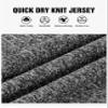 Zengjo Long Sleeve Moisture Wicking Shirts Men with Thumb Hole(Marled Charcoal,XXL) view 4