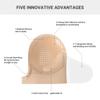 Adhesive Bra,Self-Adhesive Women Invisible Nippleless Covers, Push up Reusable Breathable Sticky Bras (B, Beige) view 4