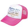 Custom Kid Truck Hats Personalized Mesh Adjustable Baseball Cap Sun Visor Hats view 1