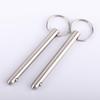 2 Pack Quick Release Pins, Fastener Diameter 5/16 inch(8mm) Usable Length: 2.42inch(61.5mm), Bimini Top Pin, Full 316 Stainless Steel Marine Hardware for Ship Outfitting/Shipbuilding view 4