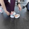 Glute Workout Kickback Strap  Booty Building and Workout Trainer  Home and Gym Leg Resistance Booty Bands for Cable Machines (Gray, Pair Pack) view 4