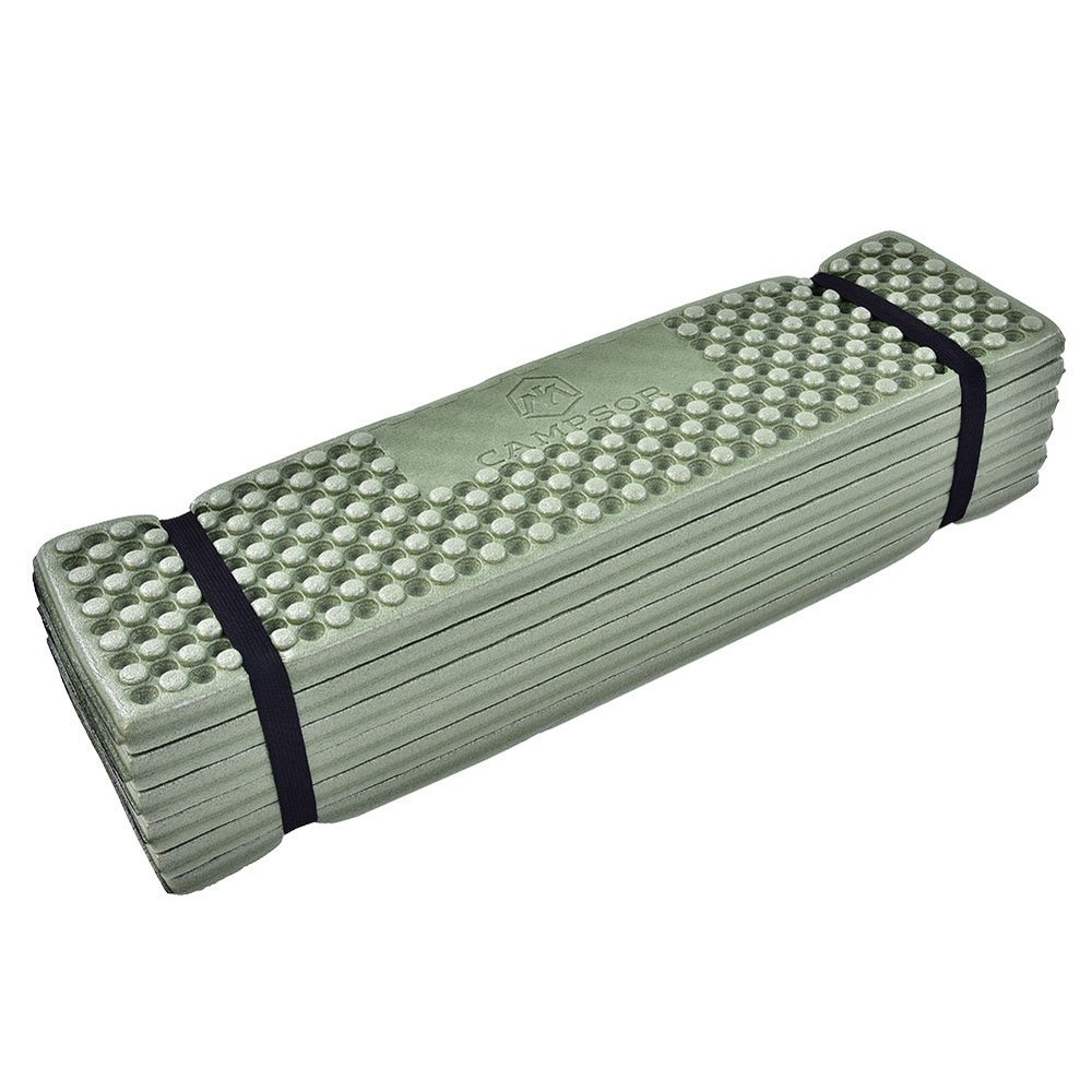 VGEBY1 Outdoor Foam Camping Mat, Black Green, 192cm x 56cm