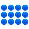 Signature Lacrosse Ball Set - Packs of 2, 4, 8, 12, and 120 - No Chemical Smell Massage Balls, Myofascial Release Tools, Back Roller, Muscle Knot Remover, Firm Rubber (Blue, 12 Balls) view 1