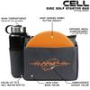 MVP Disc Sports Cell Disc Golf Starter Bag (Gray/Orange) view 2