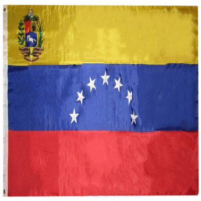 3x5 Venezuela 7 Star With Crest 3'x5' Premium Quality Heavy Duty Printed Polyester Flag