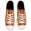 FOCO Virginia Tech Hokies NCAA Womens Low Top Repeat Print Canvas Shoes - 7 view 3
