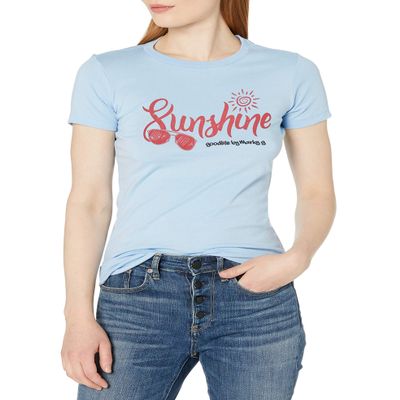 Marky G Apparel 4.2 Oz. Favorite T-Shirt (6004-Sunshine) Baby Blue, XL