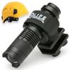 Life Mounts Firefighter Helmet Light - 3.5"x1.5", White LED - 360 Rotation Side Mount Hard Hat Light - Quick Detach & Handheld Fire Helmet Flashlight - Weatherproof Headlamp for Hard Hat Brim view 1