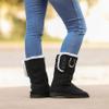 FOCO NFL Indianapolis Colts Knit High End Button Boots, Large (9-10), Black view 2