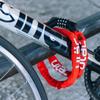 ULAC Street Fighter Neo Chain Lock Combo, Resettable 4-Digit Combination Anti-Theft Bicycle Lock (Red) view 2
