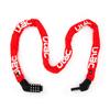 ULAC Street Fighter Neo Chain Lock Combo, Resettable 4-Digit Combination Anti-Theft Bicycle Lock (Red) view 4