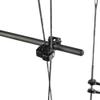 Tihebeyan Aluminium Alloy Archery Cable Slide, Bow Splitter Compound Roller Glide for Hunting, Glide Separator (Black) view 3