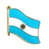 Argentina Flag Lapel Pin; One International Waving World Flag Pin Badge Patriotic Country Hat Lapel Badge (Argentina) view 1