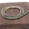 2mm Round Faceted Small Jewelry Loose Gemstone Beads Strand 15" Natural Stone for Necklace Bracelet DIY Design (#28 KC Gold Hematite) view 4