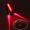 Outdoor&Sport +5 LED Bicycle Tail Light Beam Safety Warning view 1