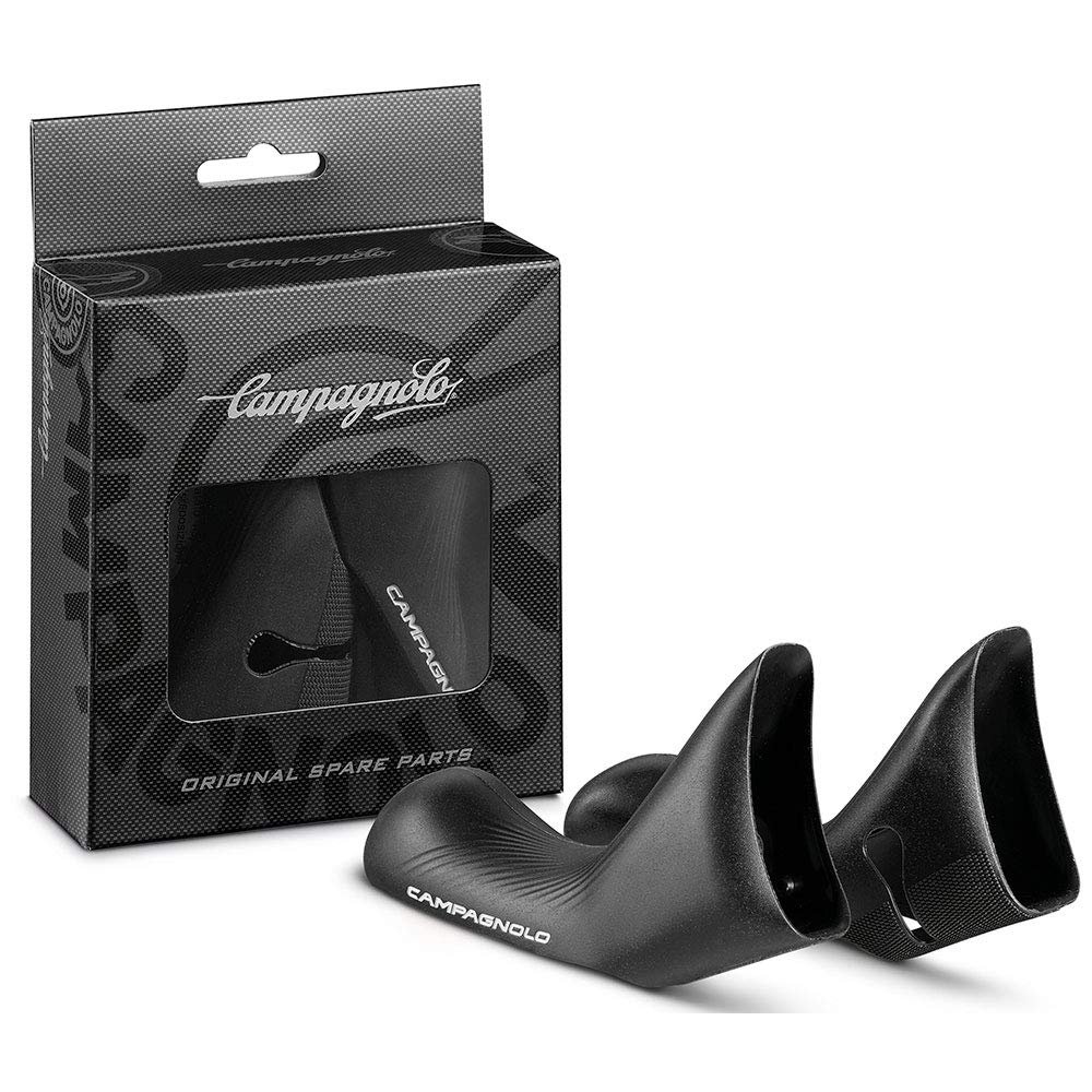 Campagnolo Record Disc 12 Brake Hoods Black Pair - EC-RDB600