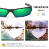 BLAZERBUCK Polycarbonate Polarized Replacement Lenses for Oakley Gascan OO9014 - Emerald Green AR Coated view 3
