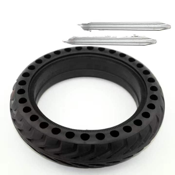 L-faster 8 1/2x 2 Honeycomb Tire for Mijia Scooter Xiaomi Electric Scooter Replacement Non-Pneumatic Wheel M365 Scooter Rubber Tyre (1tyre 2bars)