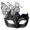 Coddsmz Mysterious Venetian Butterfly Lady Masquerade Halloween Party Mask (Black-2) view 1