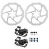 Brake Rotor Set,Mechanical Disc Brake Front Rear Rotors Set Cycling Accessory view 1