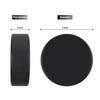 Golden Sport Ice Hockey Pucks, 100pcs, Official Regulation, for Practicing and Classic Training, Diameter 3", Thickness 1", 6oz, Black view 2