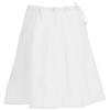 Indian Trendy Sari Petticoat Cotton Stitched Adjustable Waist Saree Underskirt Lining Skirt - One Size - White view 1