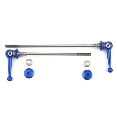 2pcs Alloy Quick Release Skewer Set Replacement Repair Parts Accessory(Blue)