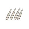 12pcs Archery Arrowhead Glue on Arrow Tips Field Points Inner Diameter 8mm Stainless Steel Arrow Broadheads Hunting Practice Arrowheads Target Point for Bamboo Wooden Arrow Shaft view 2
