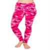 ALWAYS Women's High Waist Yoga Leggings - Camo Military Army Premium Soft Stretch Workout Pants 173 One Size view 4