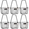 TOURNA Ballport 85 Ball Pick up Tennis Hopper - 6 Pack, Black view 1