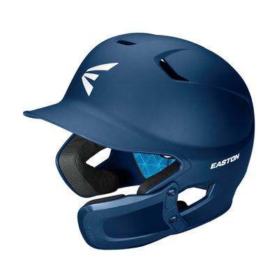 Easton | Z5 2.0 Batting Helmet with Jaw Guard | Baseball | Junior (6 1/2" - 7 1/8") | Matte Navy