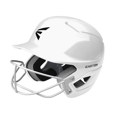 Easton | ALPHA Fastpitch Softball Batting Helmet with Facemask | T-Ball/Small | White