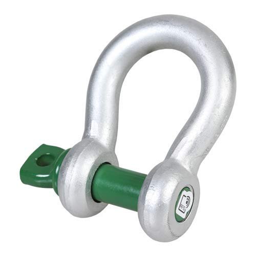 Green Pin Bow Shackle SC (25)