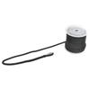 NovelBee 1/2 Inch X 150 Feet Double Braid Nylon Anchor Line with Stainless Steel Thimble and Plastic Chuck (Black) view 4