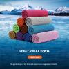 Peicees 20Pcs 40x12'' Microfiber Neck Cooling Towels Sports Sweat Towels Headband for Travel Beach Swimming Camping Climbing Gym Yoga Workout Backpacking, Quick Dry Super Absorbent Compact Lightweight view 3